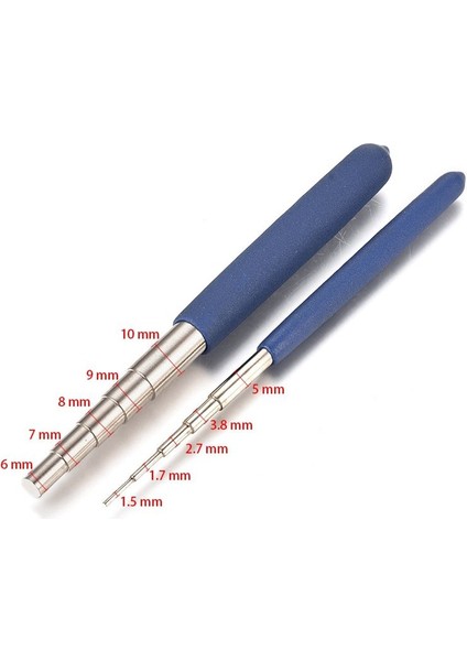 2pcs/set Demir Tel Sargı Çubukları Tel Ambalaj Aracı Mavi Dıy Takı Için 10 Boyutlu Döngü ile Mavi (Yurt Dışından) modelleri