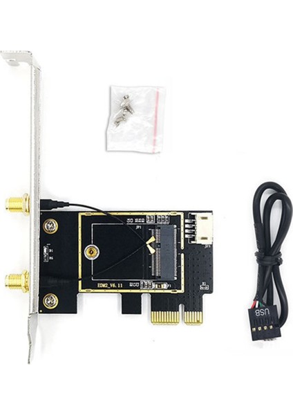Ngff M 2 - Pcıe Ağ Kartı Adaptör Kartı Pcıe Adaptör Kartı Ngff M 2 Kablosuz Ağ Kartı (Yurt Dışından)