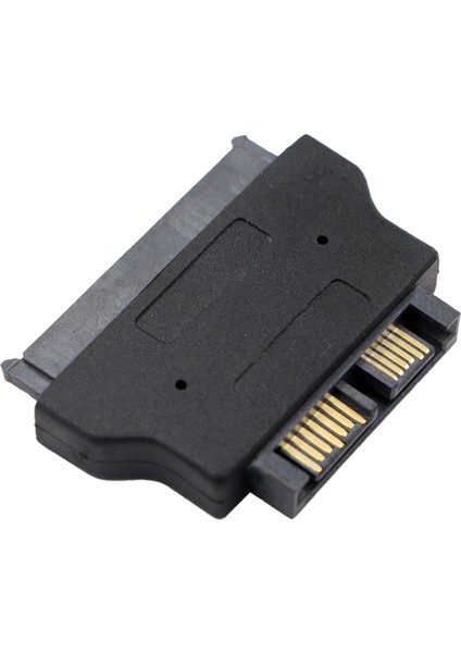 Sata Adaptör Seri Ata 7+15 22PIN Erkek To Slim 7+6 13PIN Masaüstü Dizüstü Bilgisayar HDD Cd-Rom Sabit Disk Sürücüsü Için Kadın Adaptörü (Yurt Dışından)