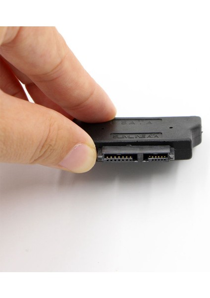 Sata Adaptör Seri Ata 7+15 22PIN Erkek To Slim 7+6 13PIN Masaüstü Dizüstü Bilgisayar HDD Cd-Rom Sabit Disk Sürücüsü Için Kadın Adaptörü (Yurt Dışından) indirimleri