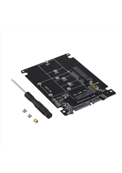 2 Inç 1 Ngff M 2 B+M Keafi Mını Pcı-E Veya Msata Ssd-Sata Iıı Tam Msata SSD/2230/2242/2260/22X80 M2 Için (Yurt Dışından)