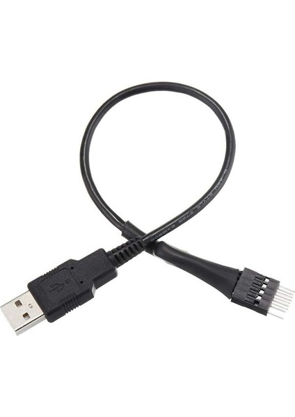 4pcs 20CM 9 Pin Erkek Harici USB Bir Erkek Pc Ana Pano Dahili Veri Uzatma Kablosu (Yurt Dışından) fiyatları