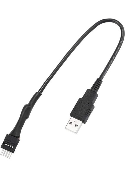4pcs 20CM 9 Pin Erkek Harici USB Bir Erkek Pc Ana Pano Dahili Veri Uzatma Kablosu (Yurt Dışından) fırsatları