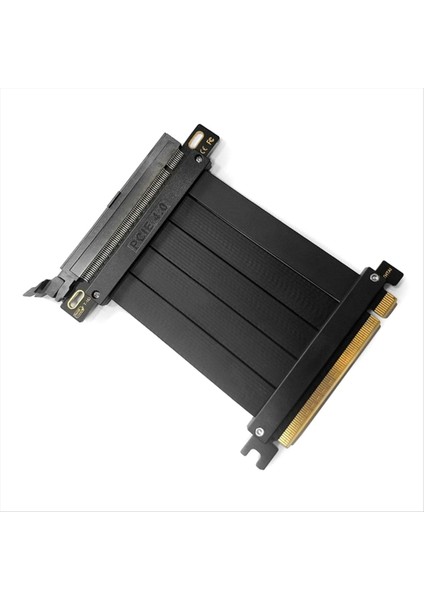 Full Hızlı Pcı-E 4 0 16X Grafik Kartı Uzantı Kablosu Adaptör Kartı Genişletme Bağlantı Noktası 180 Derece 10CM Kablo (Yurt Dışından)