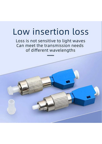 4pcs Görsel Hata Bulucu Adaptörü Hibrid Fiber Optik Konektör Adaptörü Tek Mod 9/125UM Fc Erkek Ila Lc Dişi Adaptör (Yurt Dışından) indirimleri