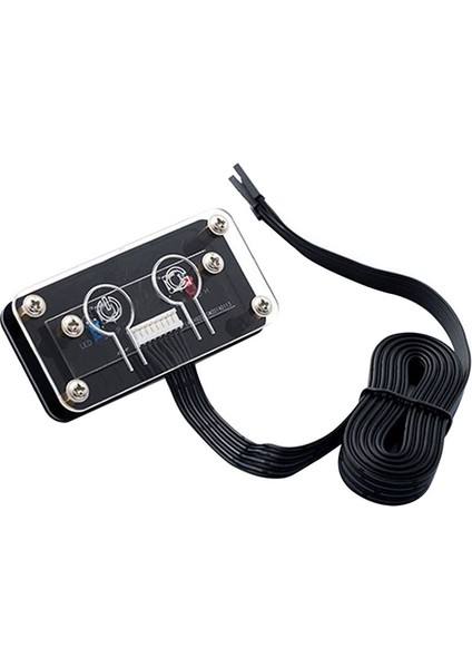 10X Masaüstü Bilgisayar Anahtarı Harici Güç Anahtarı Güç Düğmesi+Yeniden Başlat Düğmesi Pc Kılıfı Güç Kaynağı Düğmesi (Yurt Dışından) fırsatları