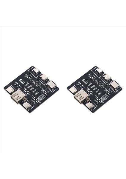 2x USB Veri Hattı Algılama Kartı Ios Android Micro-Usb Tip-C Kısa Devre Anahtarı Algılama Kartı Dt3 (Yurt Dışından)
