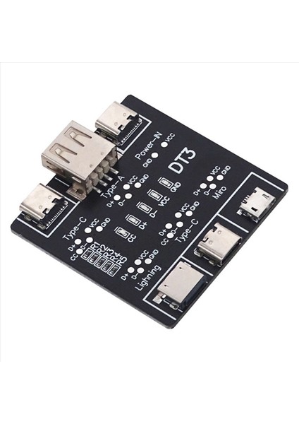 2x USB Veri Hattı Algılama Kartı Ios Android Micro-Usb Tip-C Kısa Devre Anahtarı Algılama Kartı Dt3 (Yurt Dışından) modelleri