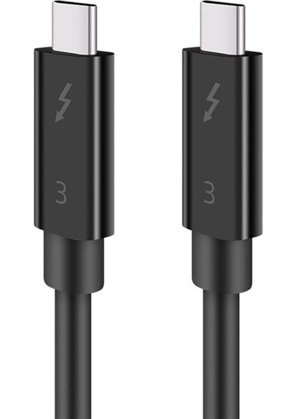 Thunderbolt 3 Veri Kablosu Için 3x Typec Kablosu 40GBPS Tam Hız 100W Hızlı Şarj 5k Şanzıman 50CM (Yurt Dışından) modelleri