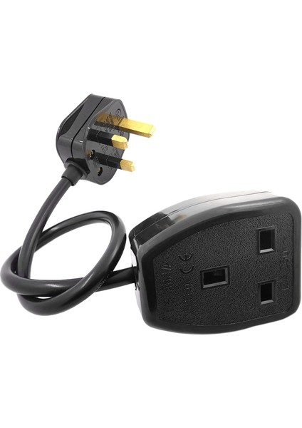 Ingiltere 3 Prong Uzatma Güç Kablosu Iec Ingiltere Fişine Kadın Çıkış Soketi Hongkong Güç Kablosu Uzandı (Ingiltere Fişi 1 8m) (Yurt Dışından)