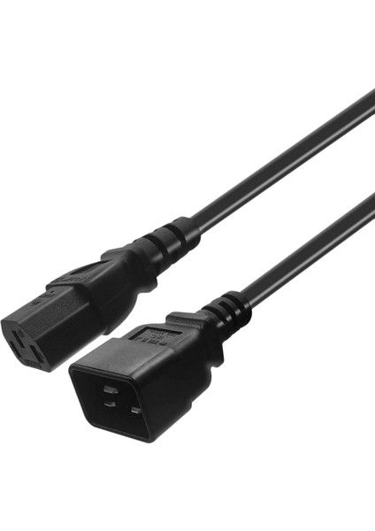 Iec 320 C13 - C20 Ac Güç Kaynağı Uzatma Kablosu Adaptörü Pdu Ups (1 8m) (Yurt Dışından)