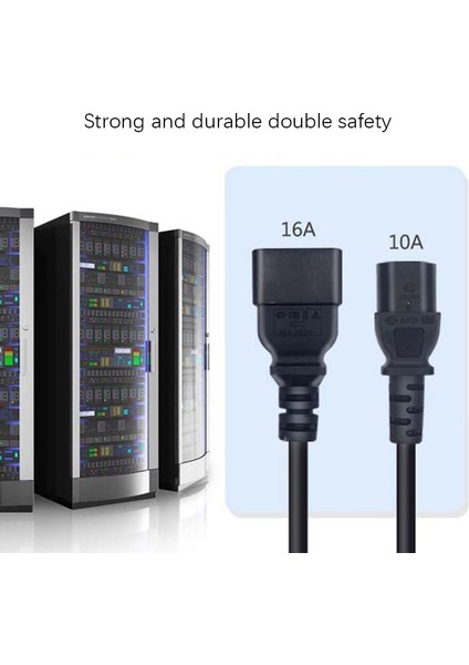 Iec 320 C13 - C20 Ac Güç Kaynağı Uzatma Kablosu Adaptörü Pdu Ups (1 8m) (Yurt Dışından) indirimleri
