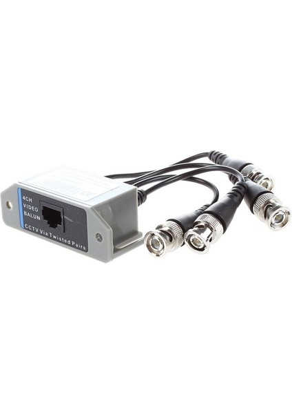 5x 4 Kanallı Video Balun Bnc Utp Cat5 Verici Cctv/ Gözetim Kamerası Trend (Yurt Dışından) indirimleri