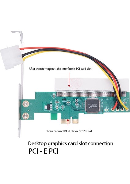 Pcı-E&#39 Den Pcı Riser Card Sıcak Aşınabilir Sıcak Aşılabilen 2 5gbp Pcı-E Arayüzüne Pcı Kart Yuvası Genişletme Kartı (Yurt Dışından) fiyatları
