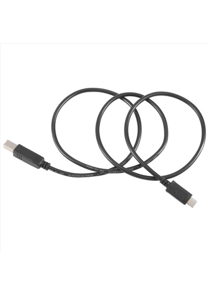 Usb-C USB 3 1 Tip C Erkek-Usb 2 0 B Tip Erkek Veri Kablosu Telefon Yazıcısı (Yurt Dışından)