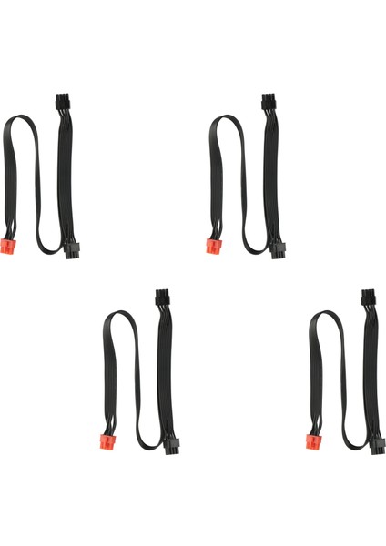 4x Pcıe 8pin - Çift 8pin Güç Kablosu Pcı Express Gpu 8pin Ila 2 Bağlantı Noktası Thermaltake Toughpower 1000W 1200W 1500W (Yurt Dışından)