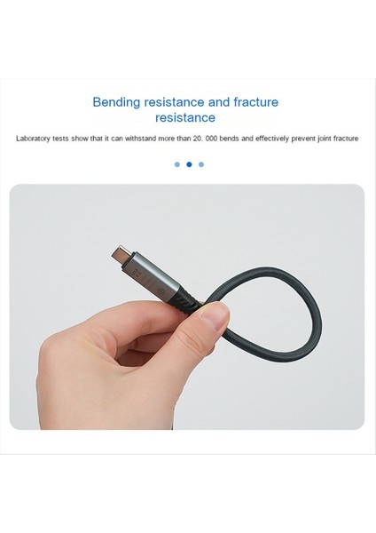 Usb4 Tam Özellikli Veri Kablosu PD240W Hızlı Şarj Kablosu Apple 15 Huawei Laptop Şarj Kablosu Için Uygun (Yurt Dışından) modelleri