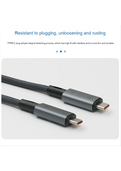 Usb4 Tam Özellikli Veri Kablosu PD240W Hızlı Şarj Kablosu Apple 15 Huawei Laptop Şarj Kablosu Için Uygun (Yurt Dışından) fırsatları