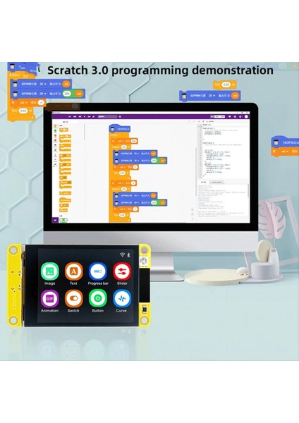 Arduino Lvgl ESP32 Wifi ve Bluetooth Geliştirme Kartı Ekranı LCD Tft Modülü - B Için 3 5 Inç Akıllı Ekran - B (Yurt Dışından) indirimleri