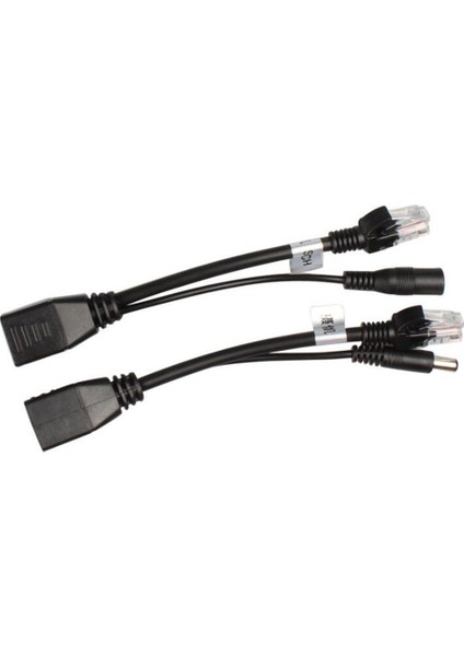 20PCS (10PAIR) Poe Splitter Poe Anahtar Poe Kablo Adaptör Bant 5V 12V 24V 48V Güç Kaynağı Kablosu 5 5x2 1mm (Yurt Dışından) indirimleri