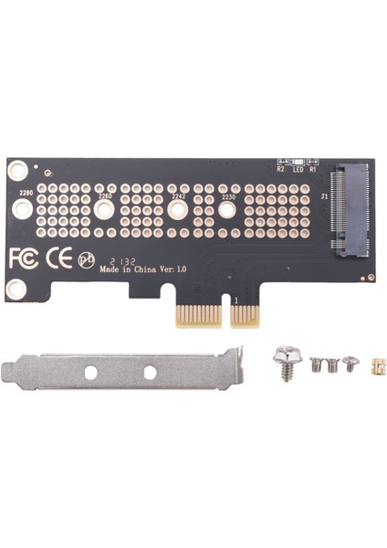 Nvme Pcıe M 2 Ngff SSD - Pcıe X1 Adaptör Kartı Pcıe X1 Ila M 2 Kart Desteği 2230 2242 2260 2280 Boyut Nvme M 2 SSD (Yurt Dışından)