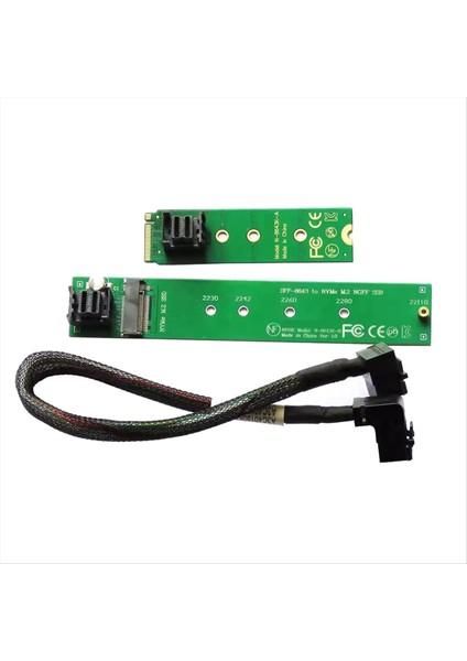 22110 Nvme M 2 SSD Ila 2280 Adaptör Kartı Adaptörü 2280 Ila 22110 Çok Fonksiyonlu Taşınabilir Uzatma Kablosu (Yurt Dışından)