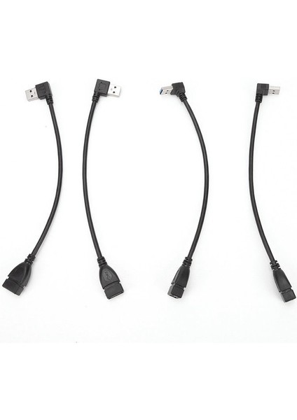 USB 3 0 Açı 90 Derece Uzatma Kablosu Erkek - Kadın Adaptör Kablosu Verileri Up (Yurt Dışından) modelleri