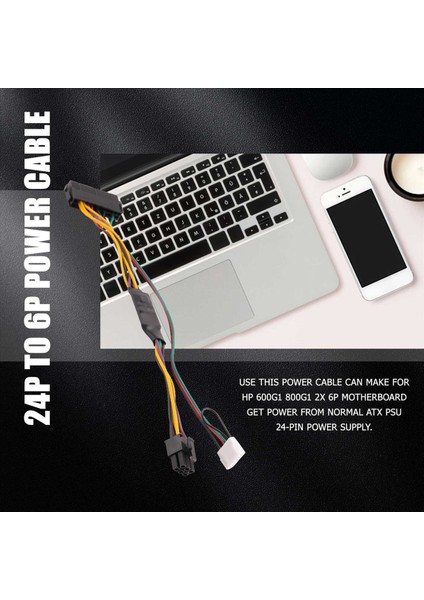 Atx Psu Güç Kaynağı Kablosu Pcıe 6 Pin Atx 24 Pın Güç Kaynağı Kablosu Hp 600 G1 600G1 800G1 Maderi Için 24P - 6p (Yurt Dışından) fırsatları