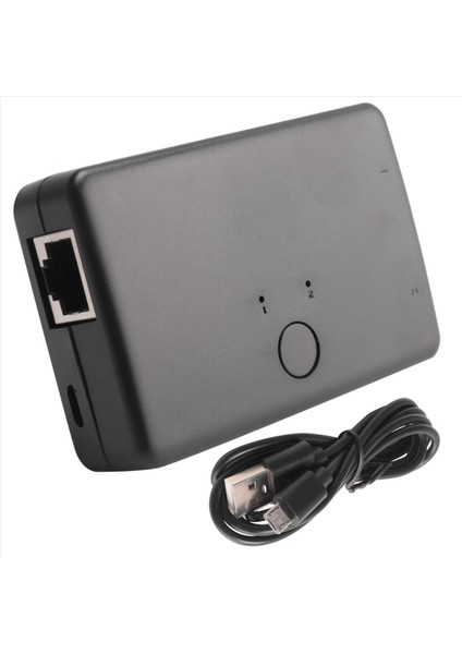 Mini 2 Port RJ45 Lan Hub Ağ Anahtarı Kutusu Bilgisayar Ethernet Internet Adaptörü RJ45 Ayrıştırıcı Anahtarı (Yurt Dışından) fiyatları