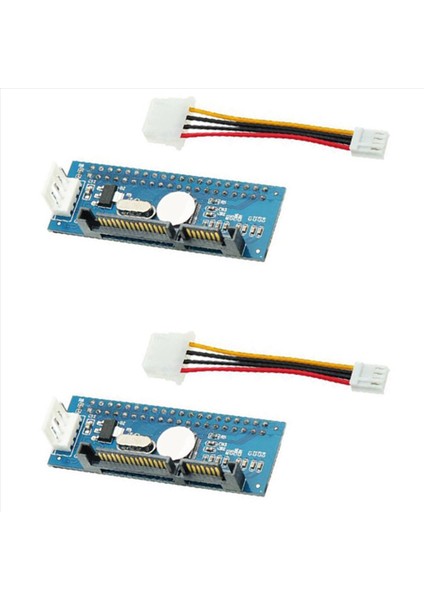 2x 3 5 Inç Ide Sata Adaptör Masaüstü Sabit Disk Ide Sata Dönüştürücüsüne Optik Sürücü Seri Bağlantı Noktasına Paralel Bağlantı Noktası (Yurt Dışından)