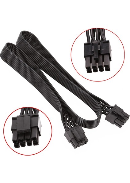 3x Cpu 8 Pin Erkek-Cpu 8 Pin (4+4) Erkek EPS-12V Anakart Güç Adaptör Kablosu (60CM) (Yurt Dışından) indirimleri