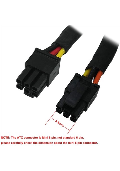 2x HDD Sata Güç Kablosu Sağ Açılı Sata 15 Pin X2 Ila Mini 6 Pin Atx Adaptörü Dell Inspiron 3653 3650 Serisi (Yurt Dışından) fırsatları