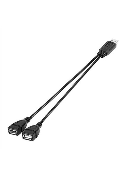 6x USB Splitter Kablosu USB 2 0 Bir Erkek - Ikili USB Dişi Jack Y Splitter Charger Kablosu (Yurt Dışından) fiyatları