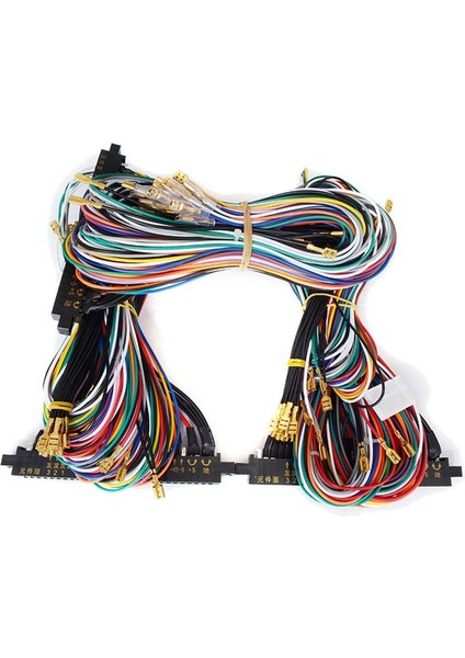 Jamma 28 Pin Arcade Kablo Kablo Demeti Video Arcade Oyun Kutusu Arcade Oyunu (4 8pin) Için Joystick Düğmesi Konektörü (Yurt Dışından) fırsatları