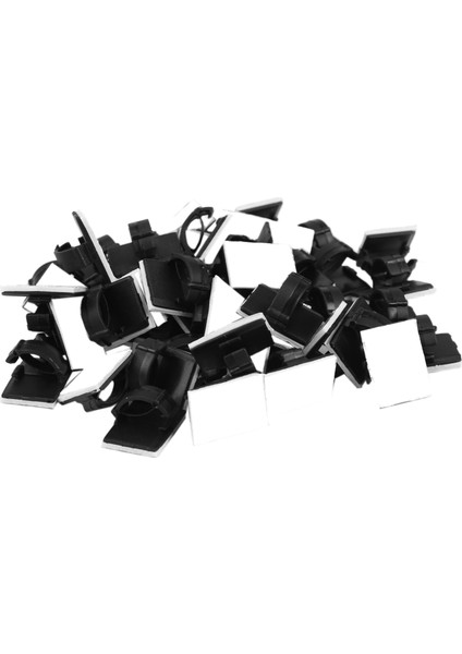 250 Pc Kendinden Yapışkan Kablo Kelepçesi Plastik Dikdörtgen Kablo Klipler Kablo Kravat Hızlı Bağlama Kablo Teli Yönetimi Tutucu (Yurt Dışından) fiyatları