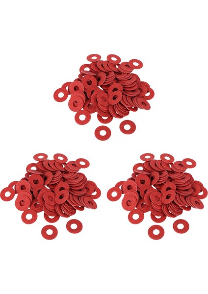 300PCS Kırmızı Anakart Vida Yalıtım Fiber Rondelaları (Yurt Dışından)