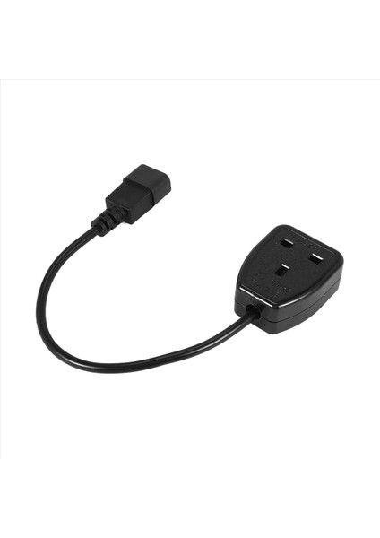 IEC320 C14 To Uk BS1363A Çıkış Soketi Iec C14 Erkek Fişe Ingiltere 3pin Dişi Soket Güç Adaptör Kablosu Pdu Ups (0 3m) (Yurt Dışından) modelleri