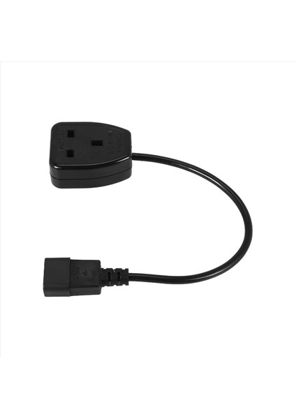 IEC320 C14 To Uk BS1363A Çıkış Soketi Iec C14 Erkek Fişe Ingiltere 3pin Dişi Soket Güç Adaptör Kablosu Pdu Ups (0 3m) (Yurt Dışından) fırsatları
