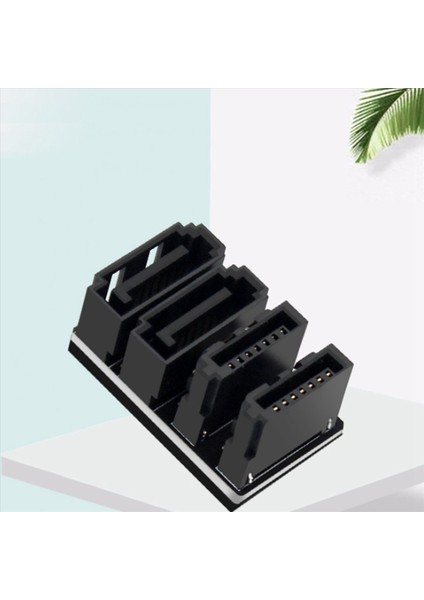 2 Adet Çift Sata 7pin Dişi 7pin Erkek 180 Derecelik Açılı Adaptör Anakart Sata Adaptörü Masaüstleri Için SSD HDD (Yurt Dışından) modelleri