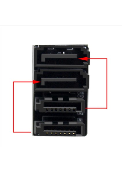 2 Adet Çift Sata 7pin Dişi 7pin Erkek 180 Derecelik Açılı Adaptör Anakart Sata Adaptörü Masaüstleri Için SSD HDD (Yurt Dışından) fırsatları