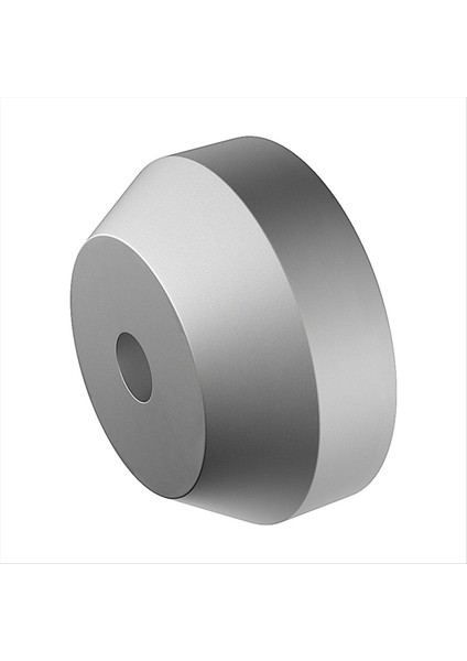 Audio Lp Vinil Turnattaşlar Metal Disk Sabitleyici Kayıt Oynatıcı Ağır Kelepçe Hifi Gümüş (Yurt Dışından)