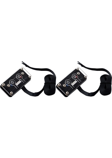 2x Masaüstü Bilgisayar Anahtarı Harici Güç Anahtarı Güç Düğmesi+Yeniden Başlat Düğmesi Pc Kasası Güç Kaynağı Düğmesi 60CM (Yurt Dışından)