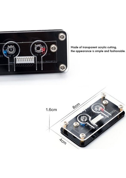 2x Masaüstü Bilgisayar Anahtarı Harici Güç Anahtarı Güç Düğmesi+Yeniden Başlat Düğmesi Pc Kasası Güç Kaynağı Düğmesi 60CM (Yurt Dışından) modelleri