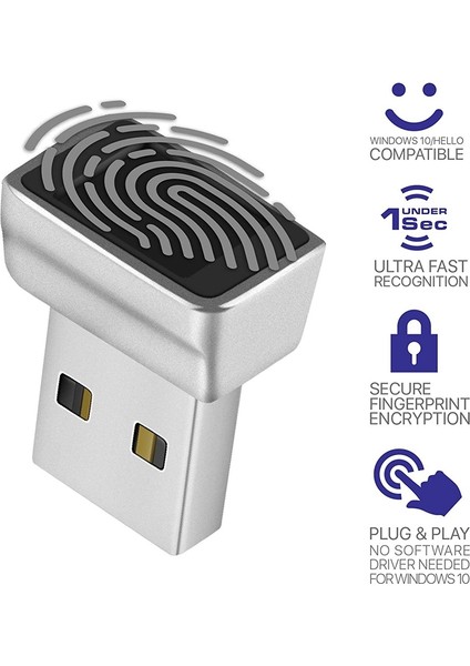Windows 10/11 Için USB Parmak Izi Okuyucu Modülü Merhaba Parmak Izi Kilidi Modül Biyometrik Tarayıcı Dizüstü Bilgisayarlar Için Asma Kilidi (Yurt Dışından) modelleri