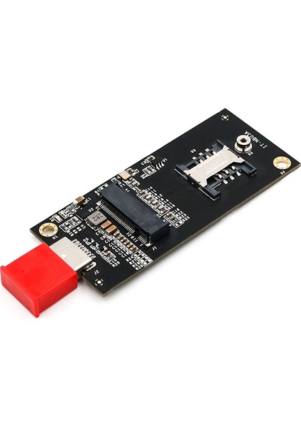 Usb3 0 Genişletme Kartı M 2 USB Adaptörü M 2 Ngff USB Dönüştürücü 3g / 4g / 5g Wwan / Lte Modül Için Sım 6pın Yuvası (Yurt Dışından)