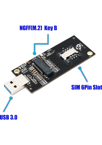 Usb3 0 Genişletme Kartı M 2 USB Adaptörü M 2 Ngff USB Dönüştürücü 3g / 4g / 5g Wwan / Lte Modül Için Sım 6pın Yuvası (Yurt Dışından) fiyatları
