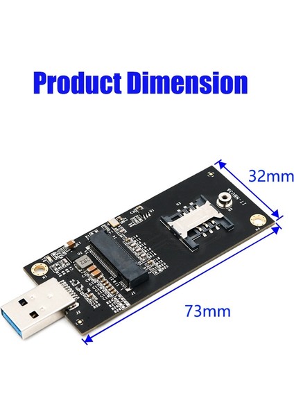 Usb3 0 Genişletme Kartı M 2 USB Adaptörü M 2 Ngff USB Dönüştürücü 3g / 4g / 5g Wwan / Lte Modül Için Sım 6pın Yuvası (Yurt Dışından) indirimleri