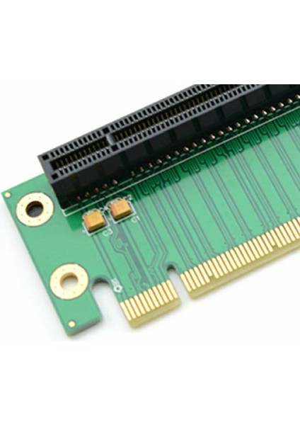 Pcı-E Pcı Express 16X 90 Derece Adaptör Yükseltici Kartı 2u Bilgisayar Kasa Şasi Pc Dönüştürücü Genişleme Kartı Bileşenleri (Yurt Dışından) fırsatları
