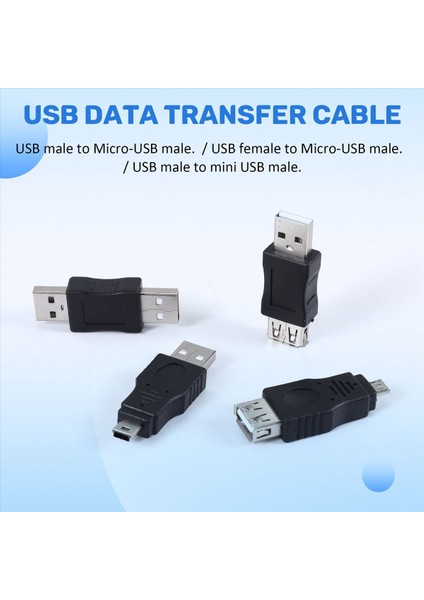 10PCS Otg 5 Pin F/m Mini Değiştirici Adaptör Dönüştürücü USB Erkek-Kadın Mikro-Usb (Yurt Dışından) indirimleri