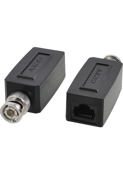 3x Cctv Kamera Koaksisi Bnc RJ45 Utp Cat5 Aktif Video Balun Alıcı -Verici Çifti (Yurt Dışından) fiyatları